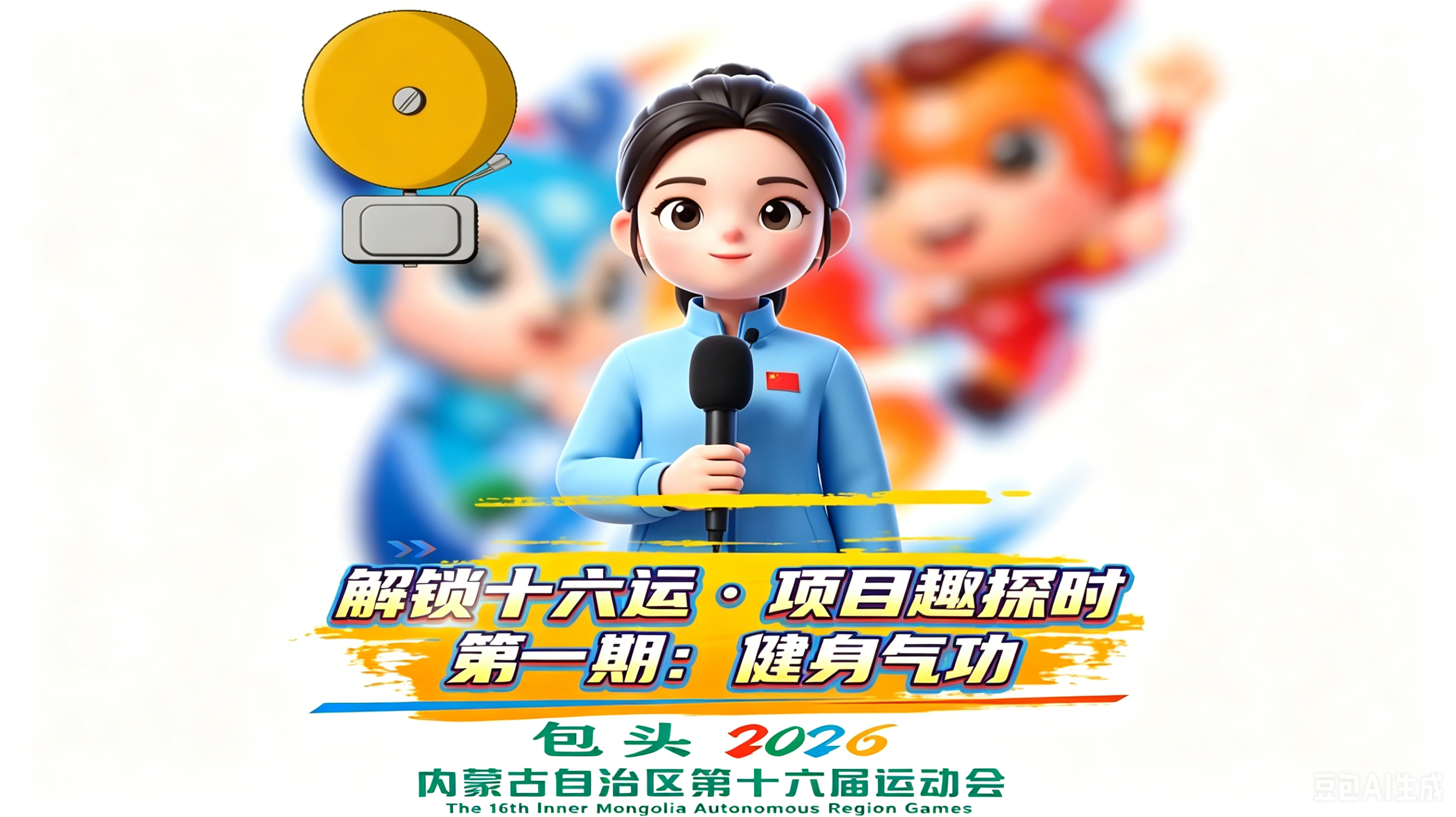 解锁十六运·项目趣探时→第一期：健身气功
