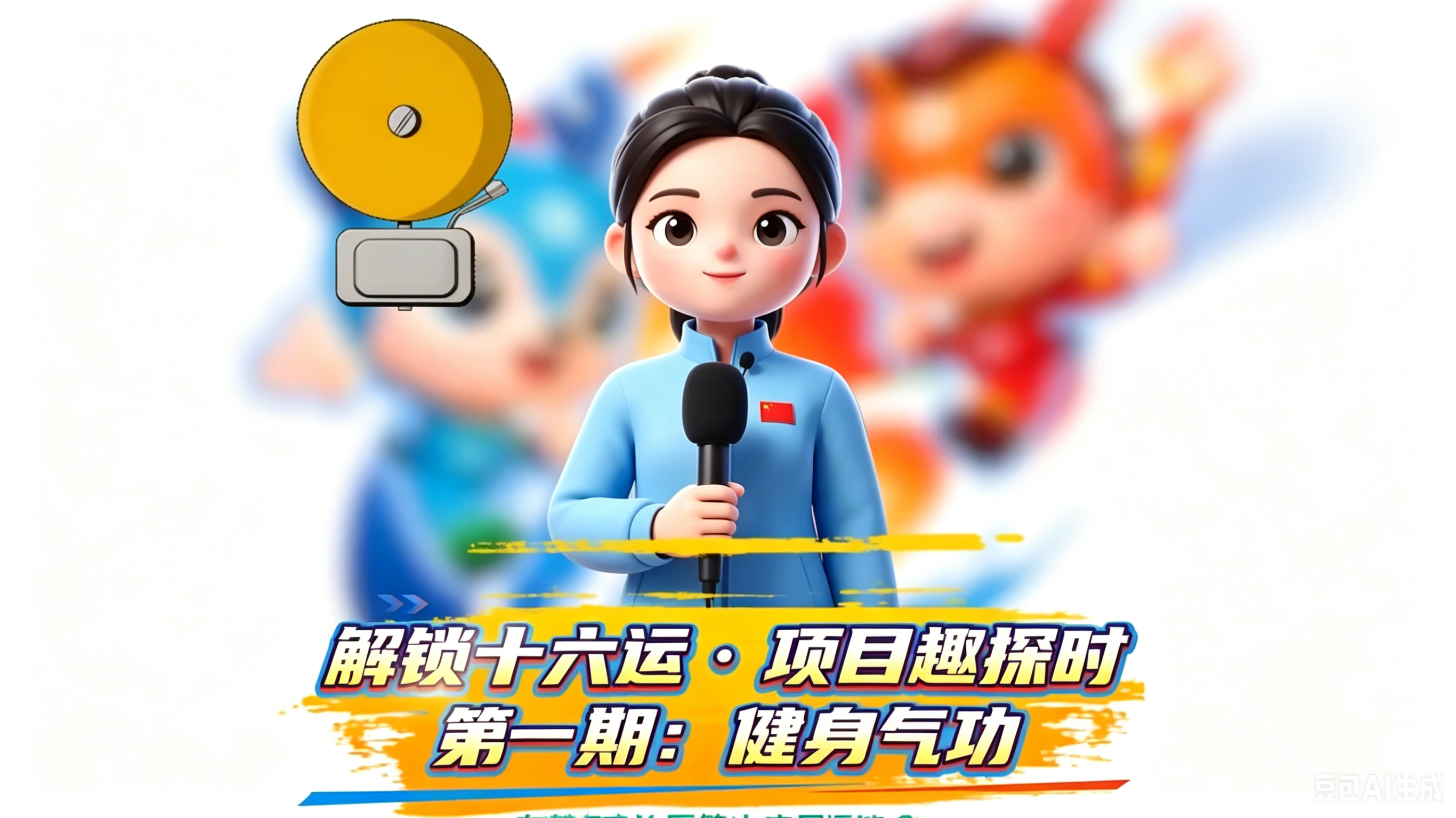解锁十六运·项目趣探时→第一期：健身气功